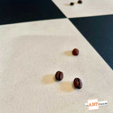 "Kaffeebohne" – mARTified 3D-Kunst im Rahmen