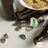 "Kronkorken" – mARTified 3D-Kunst im Rahmen