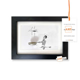 "Kronkorken" – mARTified 3D-Kunst im Rahmen