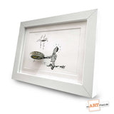 "Kronkorken" – mARTified 3D-Kunst im Rahmen