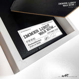 ILWR "Wattestäbchen", handgezeichnete Kunst im Rahmen (mit 3D-Objekt)